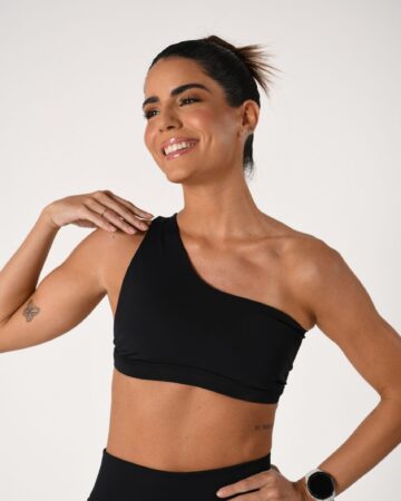 Top Shoulder Preto Soft
