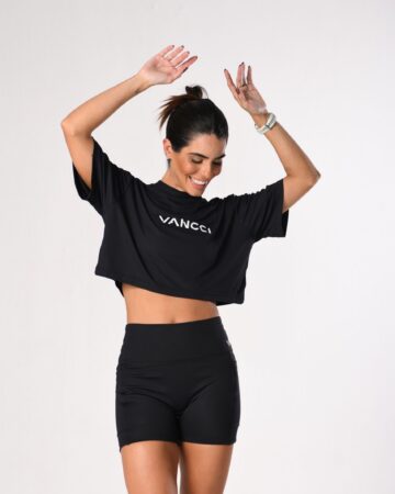 Cropped Wish Preto