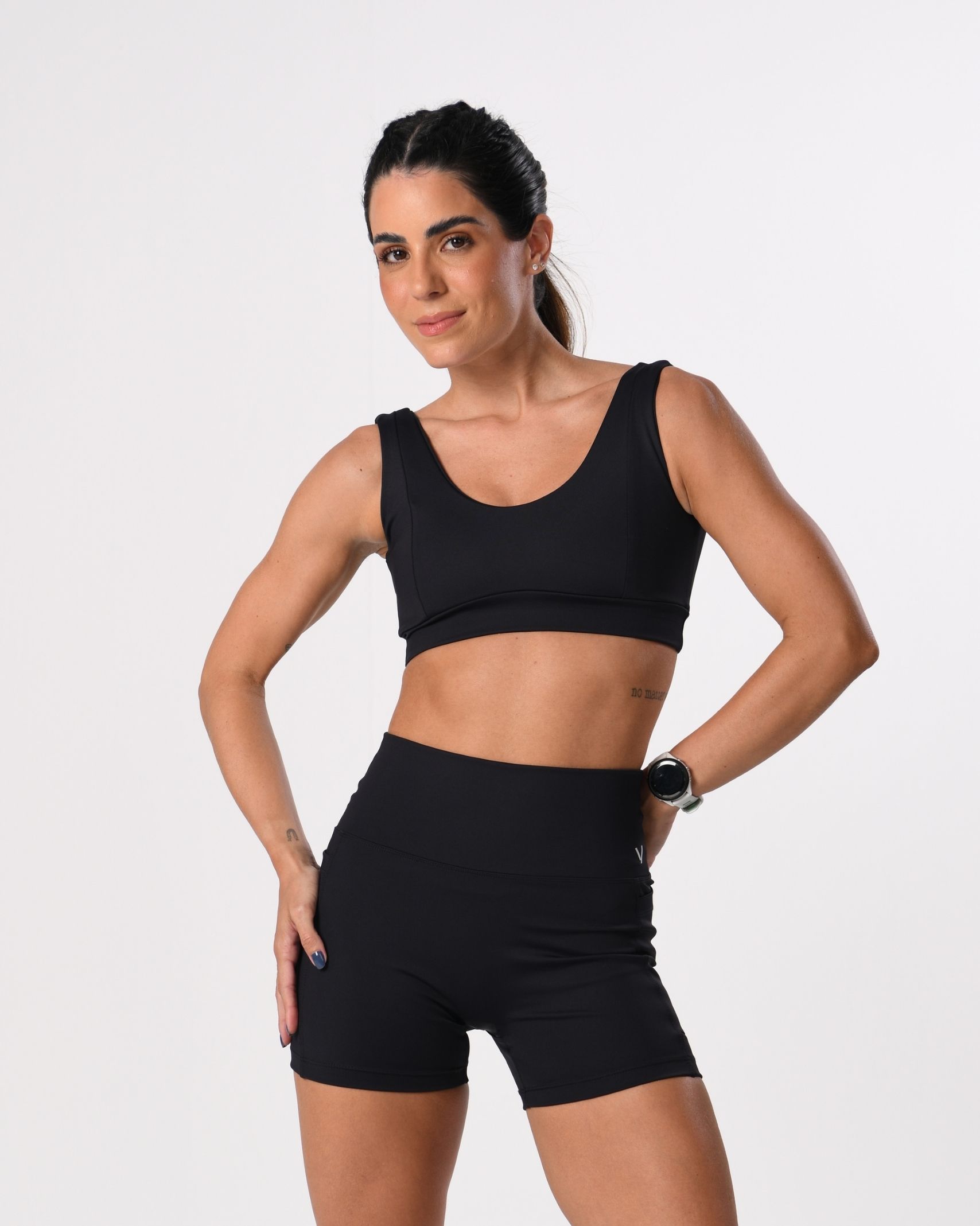 Short Flex Run Preto Power