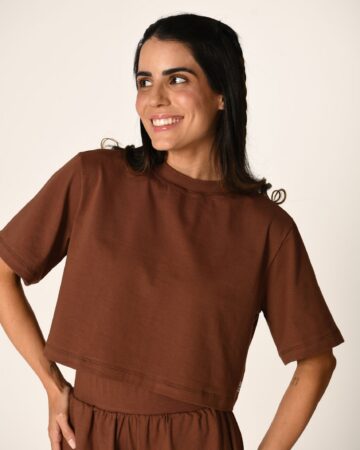 Cropped Cotton Choco