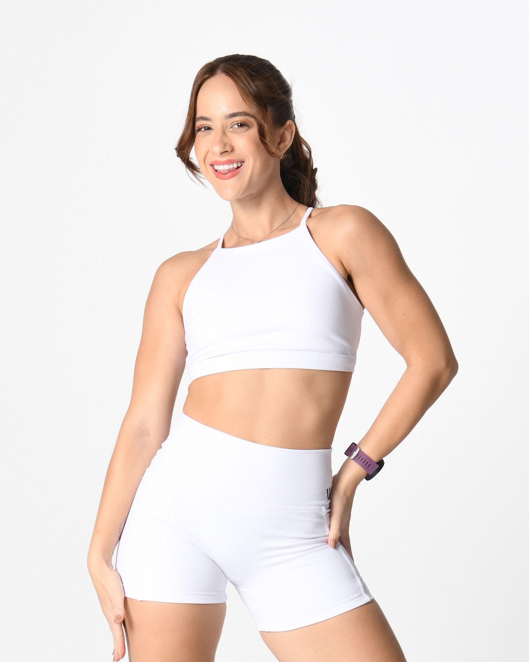 Short Flex Branco Power