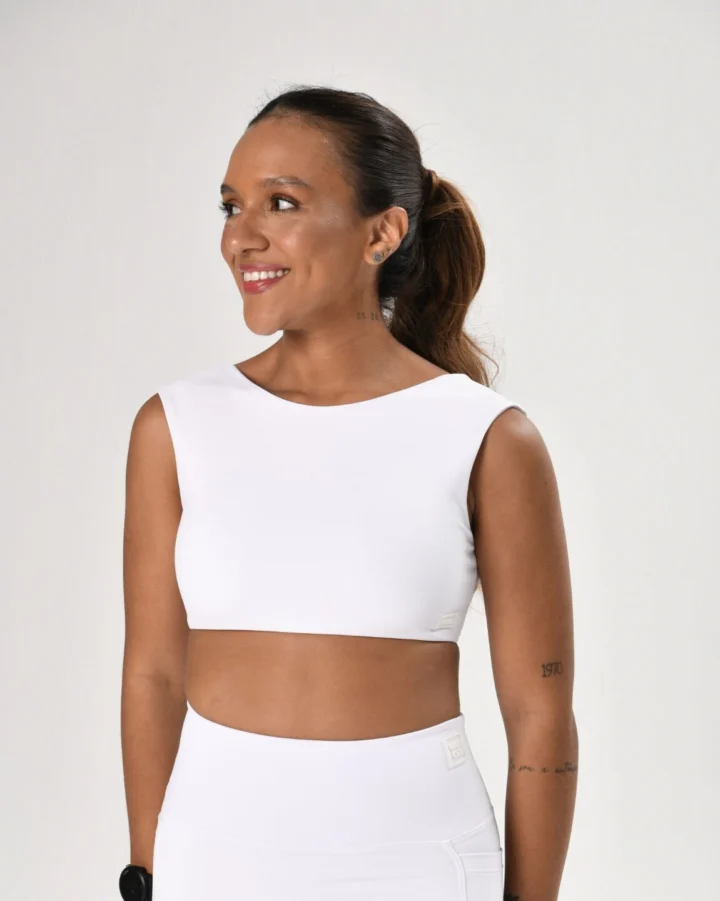 Top Duo Branco Power