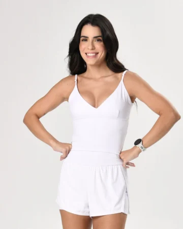 Regata Glam Branca Power