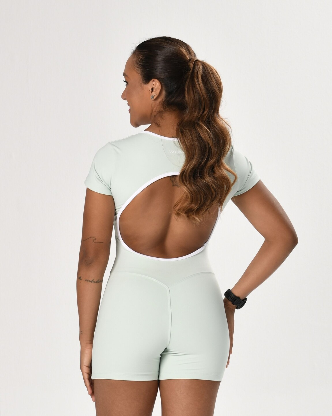 Macaquinho Iconic Minty/Branco Power - Image 7