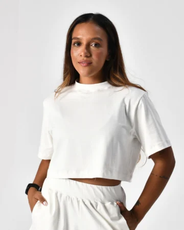 Cropped Cotton Vanilla