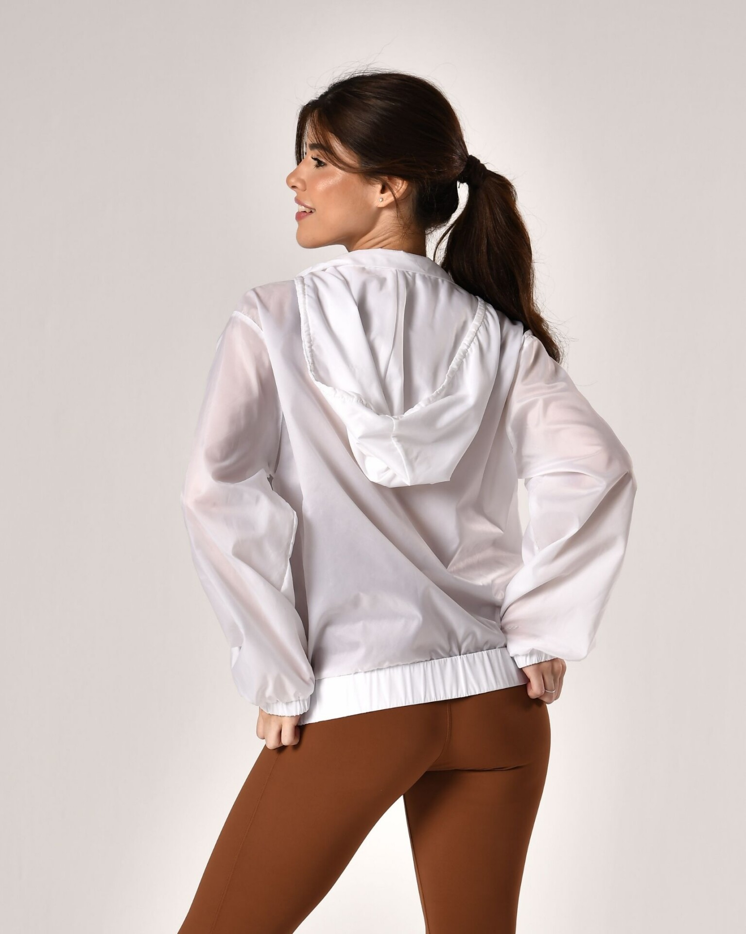 Jaqueta Ultra Branco Tactel - Imagem 4