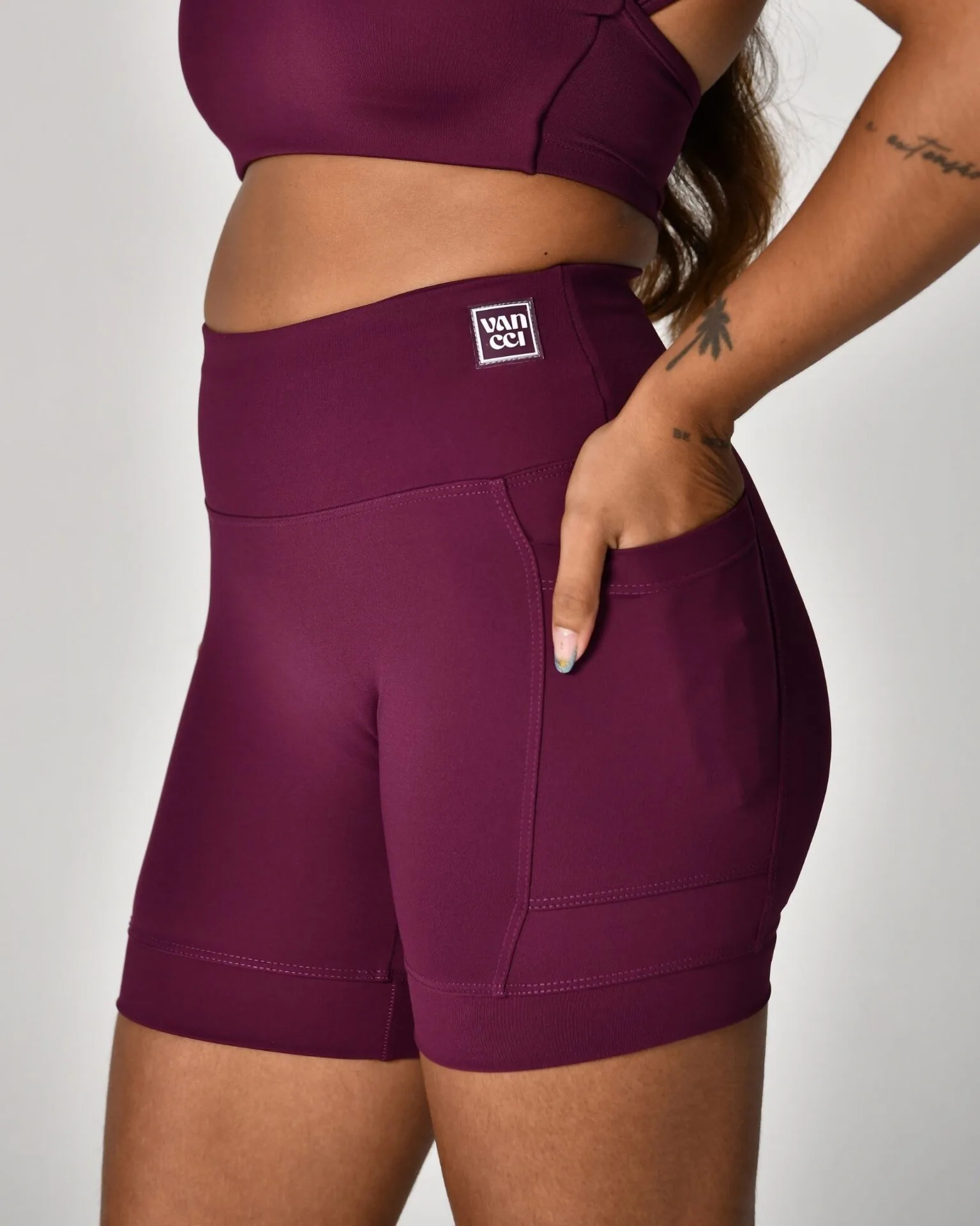 Short Race Malbec - Imagem 6