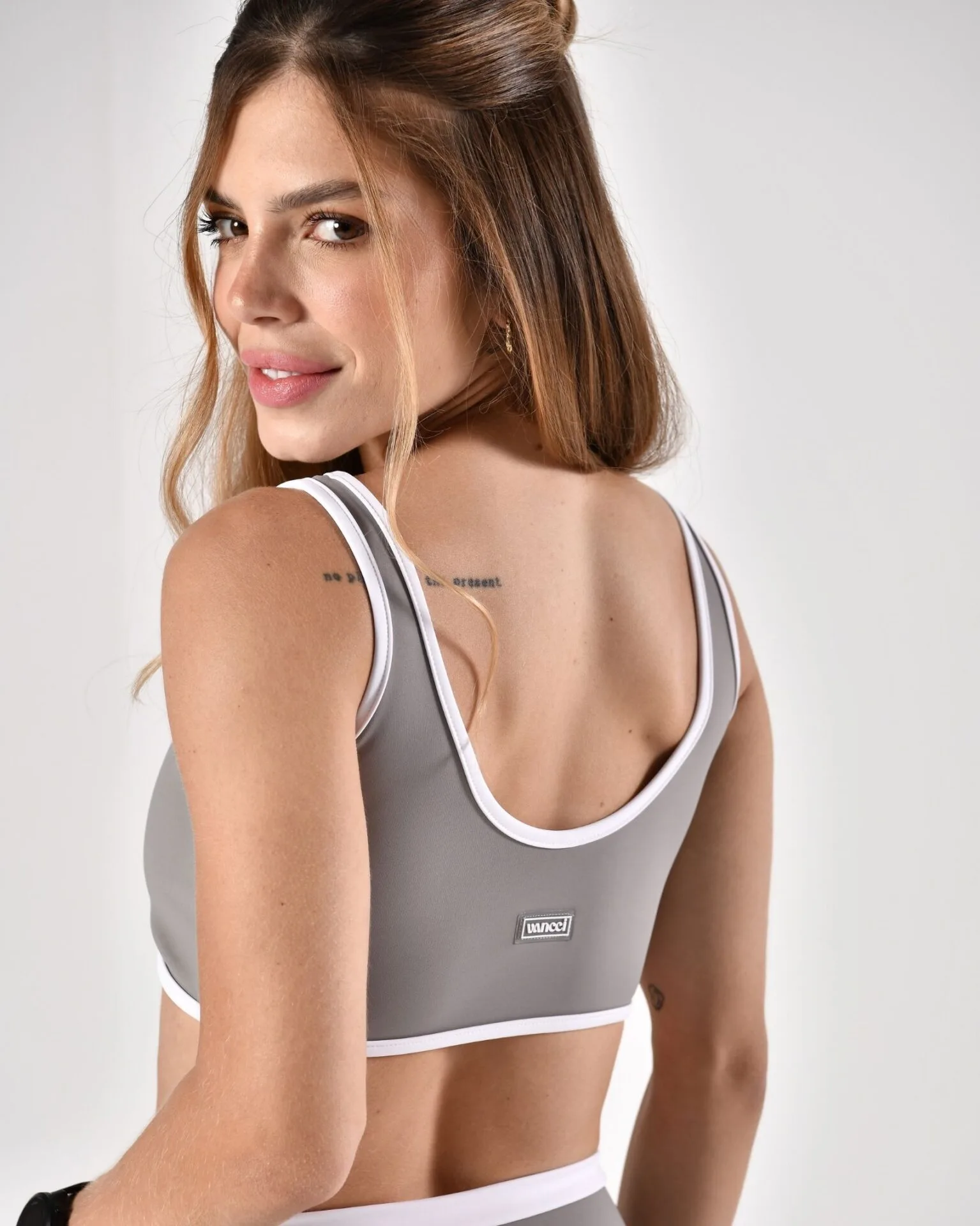 Top Core Silver/Branco Power - Imagem 2
