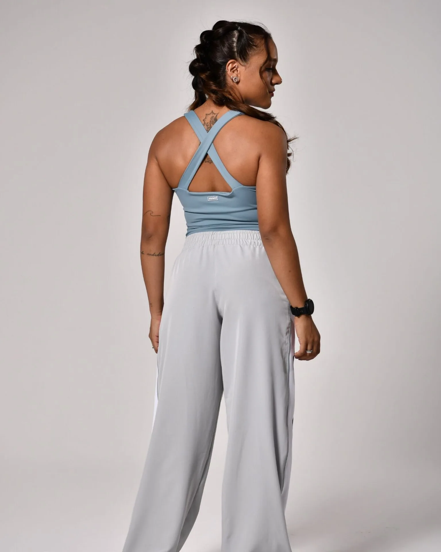 Calça Urban AzureLight/Branco Tactel - Imagem 3