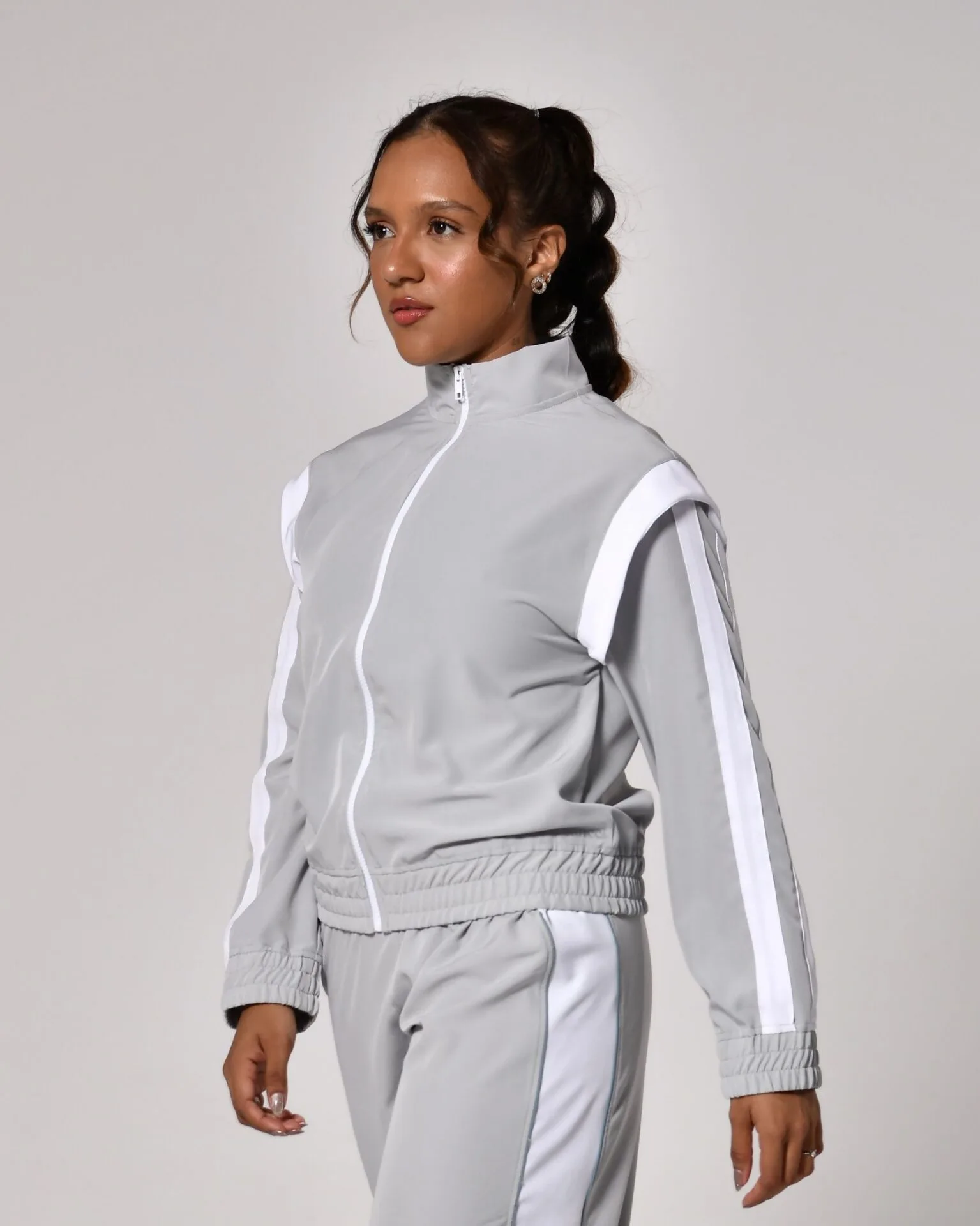 Jaqueta Urban AzureLight/Branco Tactel - Imagem 6