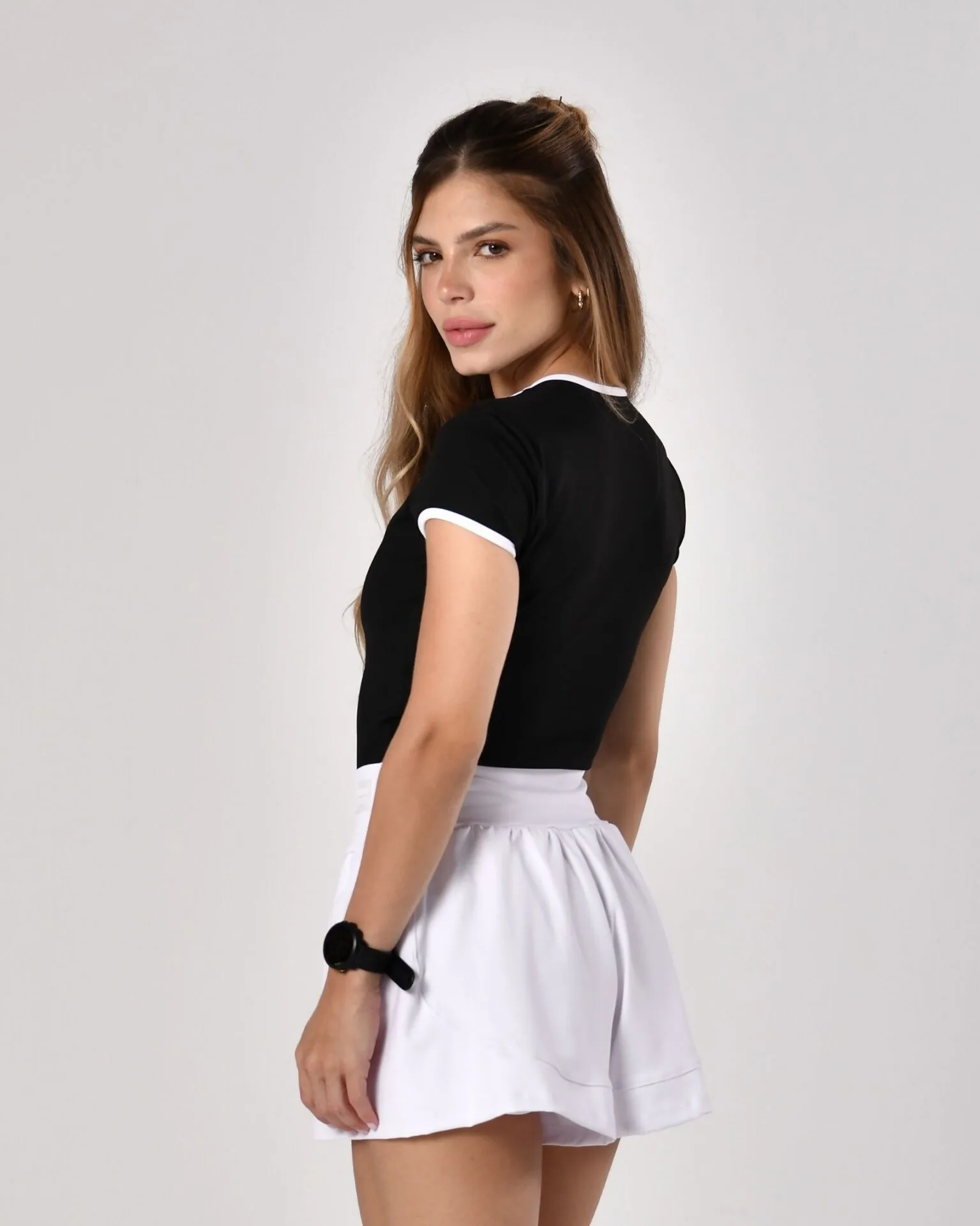 Babytee Black/Branco Power - Imagem 4