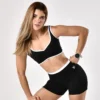 Short Flex Black/Branco Power