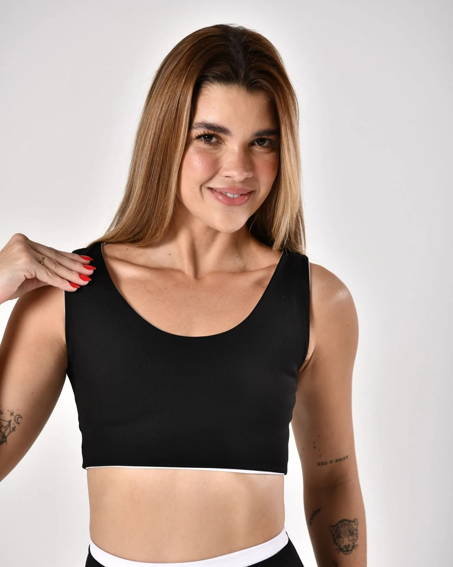 Top Verse Black/Branco Power - Imagem 3