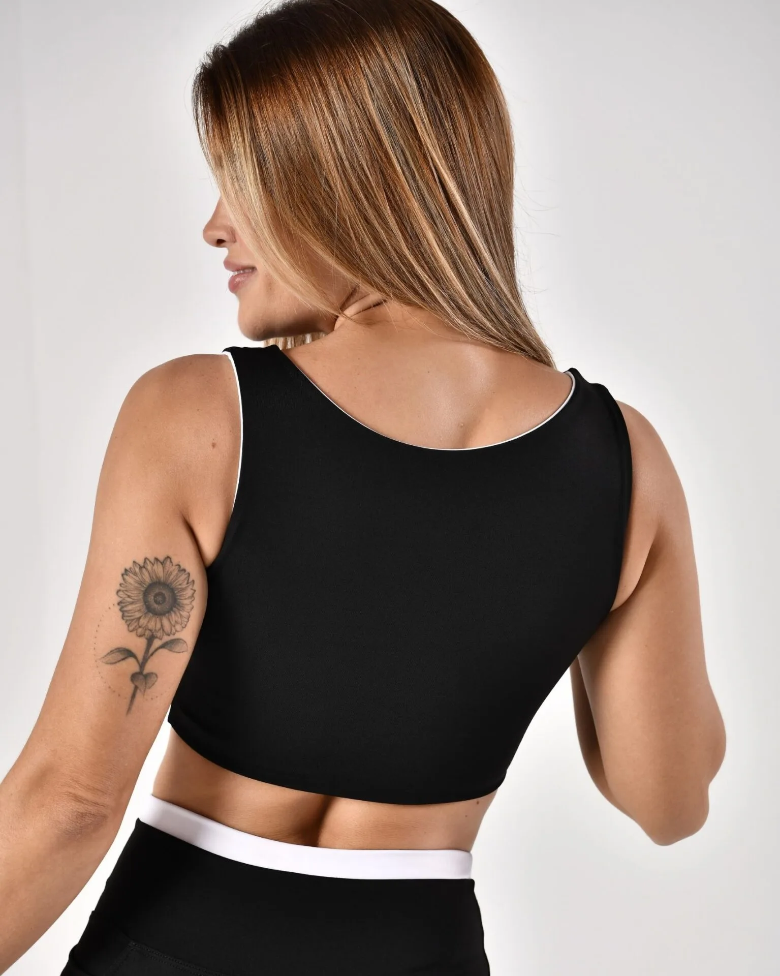 Top Verse Black/Branco Power - Imagem 8