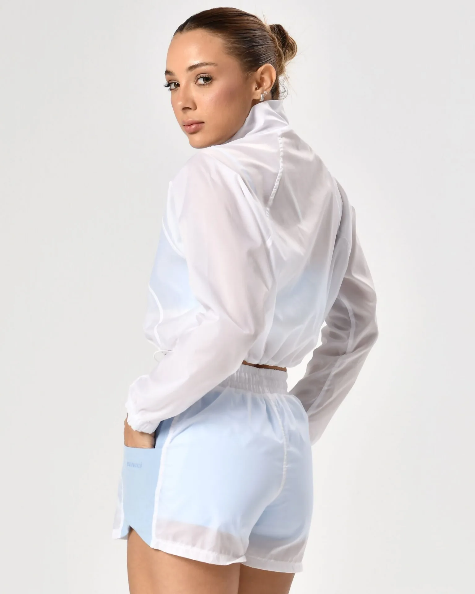 Short Street Branco/Lightblue Power - Imagem 7