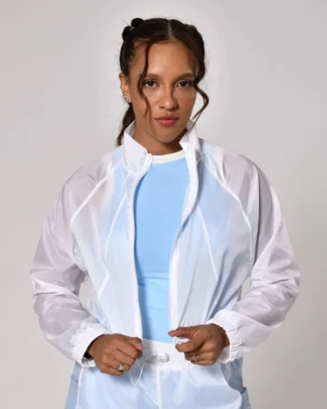 Jaqueta Street Branco Tactel