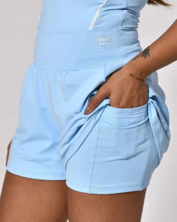 Alternative view of Short Wish Lightblue Power