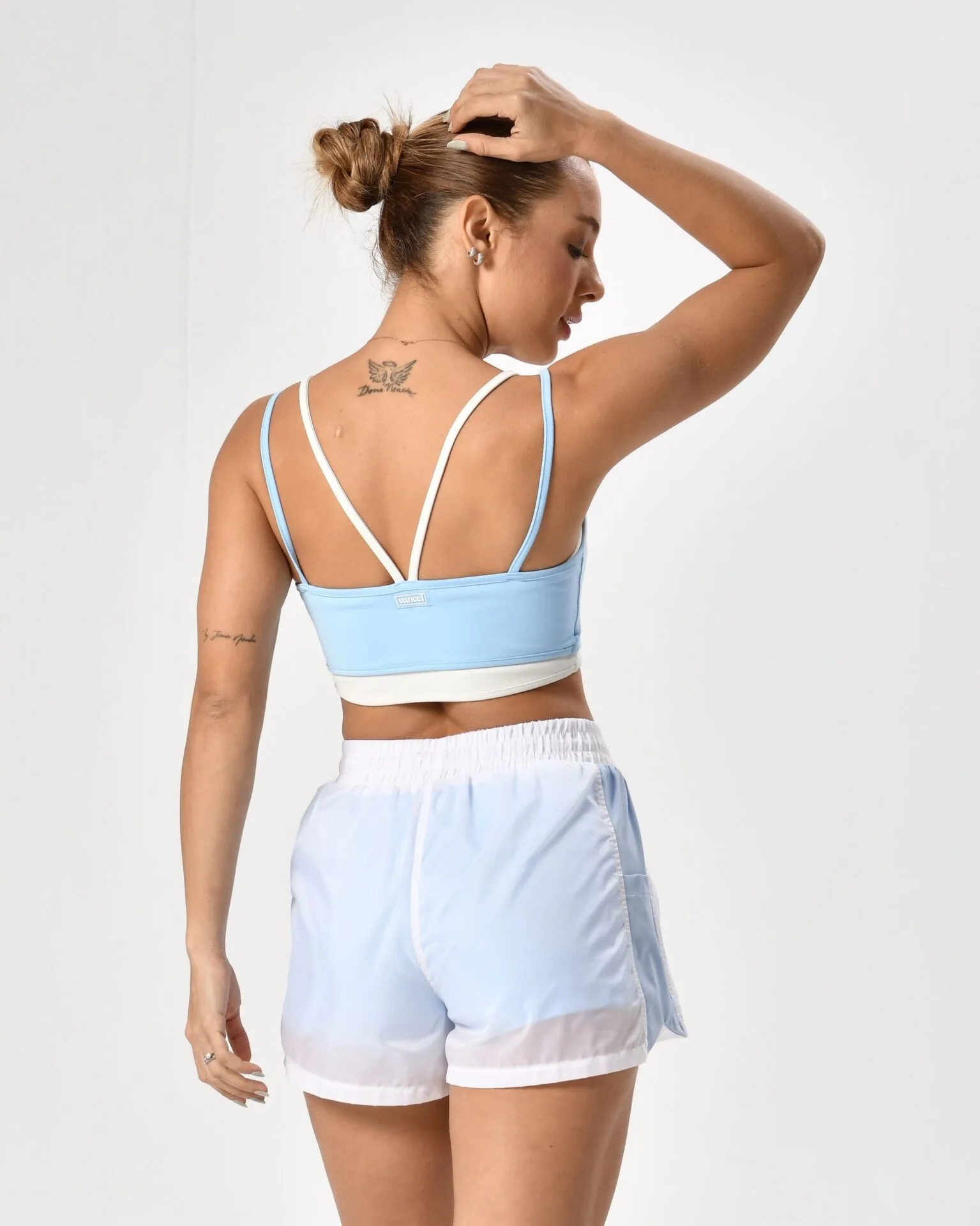 Short Street Branco/Lightblue Power - Imagem 3