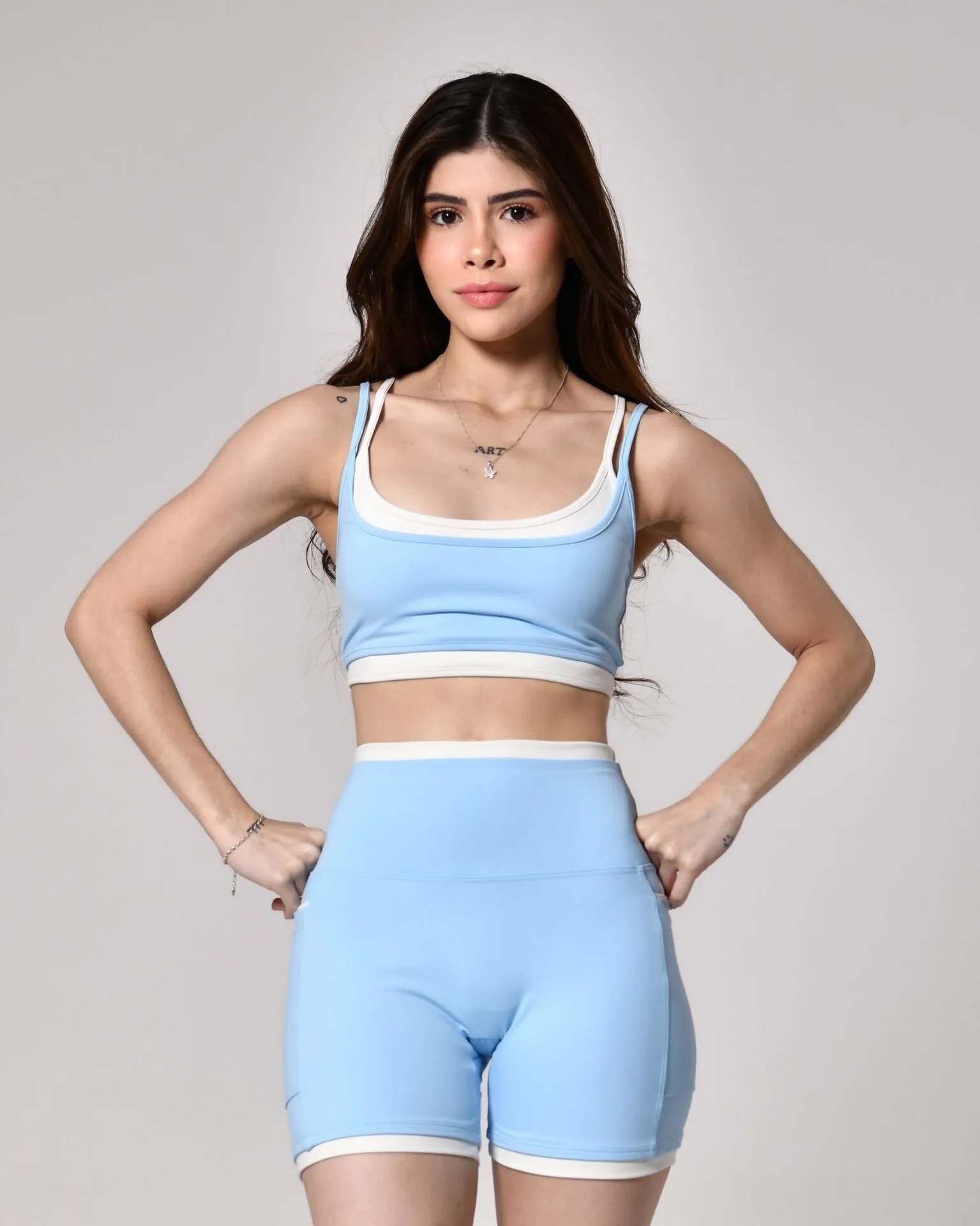 Short Two Lightblue/Vanilla Power - Imagem 5