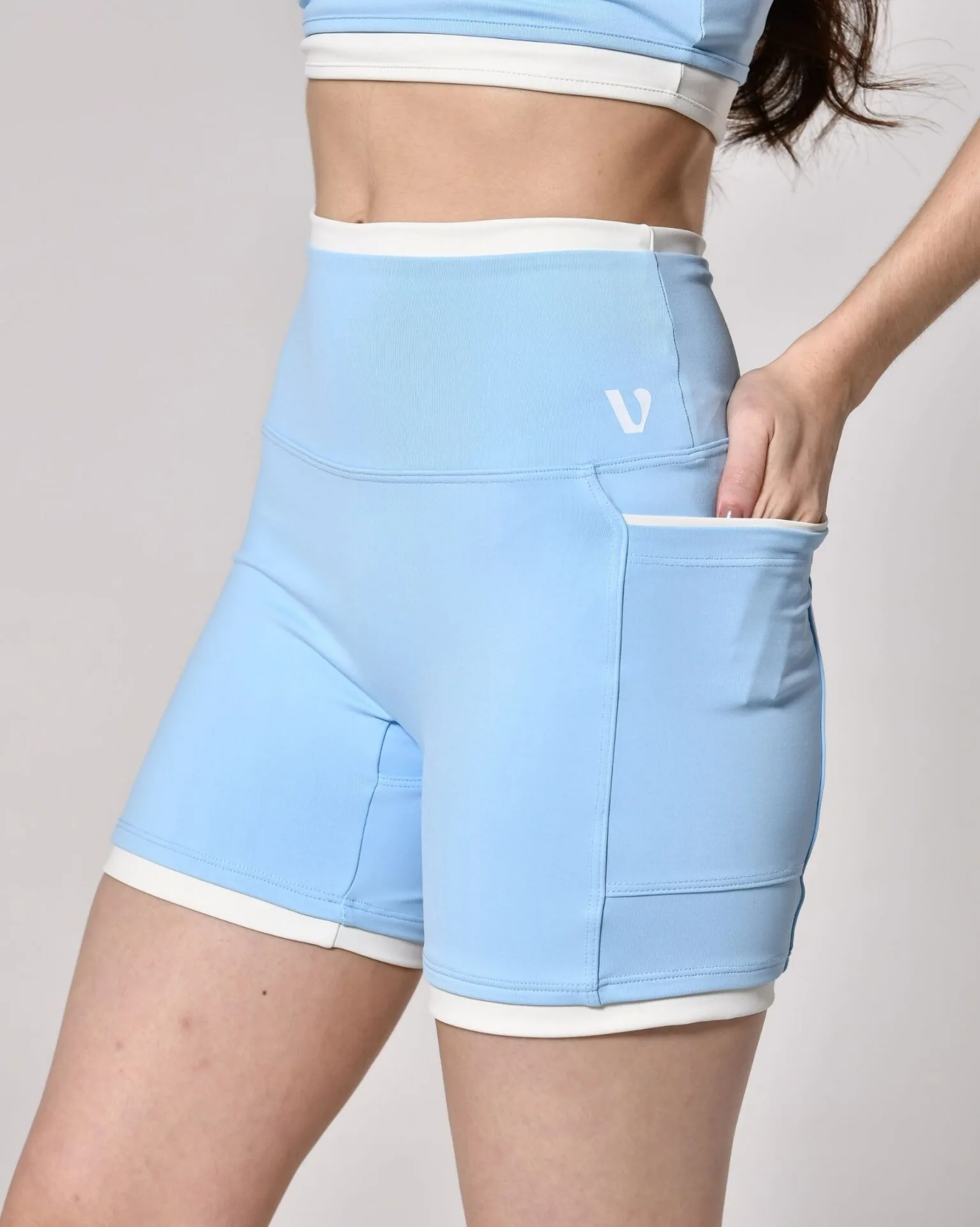 Short Two Lightblue/Vanilla Power - Imagem 2