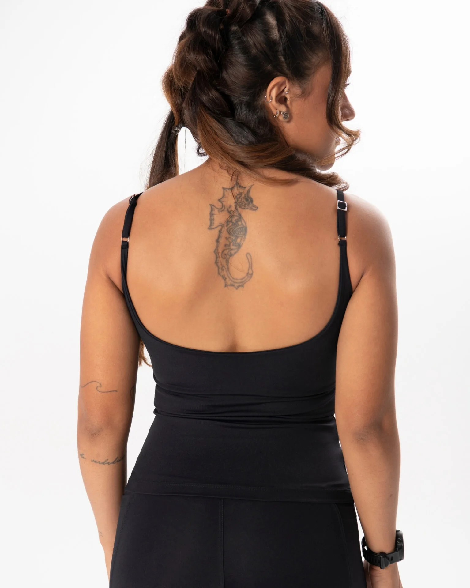 Regata Fit Long Preto - Imagem 2